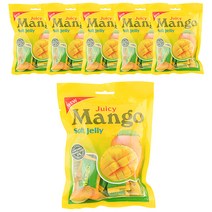 쥬시 망고젤리, 100g, 6개입