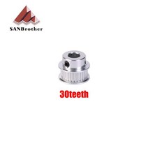 3D프린터부품 3D 프린터 부품 GT2 타이밍 풀리 30 36 40 60 톱니 바퀴 보어 5mm 8mm 알루미늄 기어 너비 6, 06 36T W6 B10