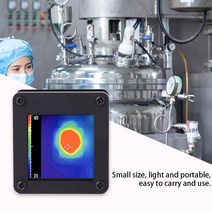 열화상카메라 열감지기 열감지카메라 디지털 적외선 열 화상 카메라-40 ~ 300 ℃ 3.4 인치 LCD 디스플레이 온도 센서, 한개옵션0
