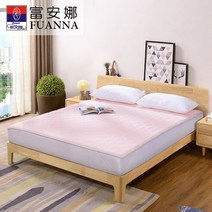 매트리스 Fuanna 프로텍터 얇은 학생 미끄럼 방지 부드러운 쿠션 딥슬립 롤링 토퍼