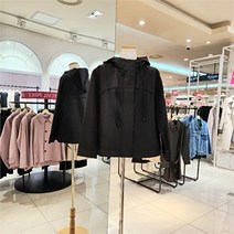 SOUP 숲 SH01 오버핏 간절기 야상점퍼 루즈핏 밑단 스트링포인트 박스혈 야상점퍼 OZ3UJT2/39