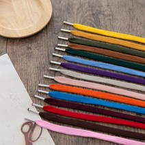 1개) 135cm 심플 후드끈 15color Y1998 CC0, 진그린