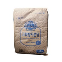 백설 고화방지분당 20kg, 3포