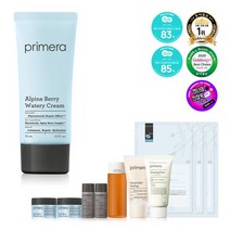 프리메라[2월] 알파인 베리 워터리 크림 대용량 75ml 세트