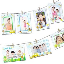 포토 가랜드_종이 액자 만들기(1인용), 세로형