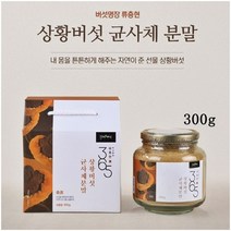 상황버섯균사체분말 상황버섯균사체 상황버섯 버섯 분말 가루 차 물 요리 상황버섯균사체100% 버섯의 성분을 간편하게 섭취할 수 있음, 300g, 1개