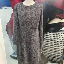 샤트렌 자갸드 느낌의 포인트 A라인 원피스 HC8WOP104.CH