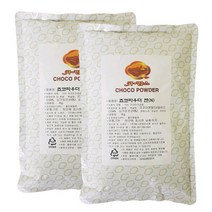 큐팜스 초코 파우더 엔 1kg 2개, 단품