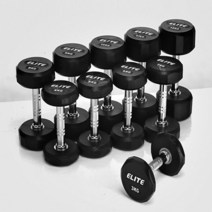 베스코 아령 PEV 12각아령 5kg 헬스 홈트레이닝 무게, 단품