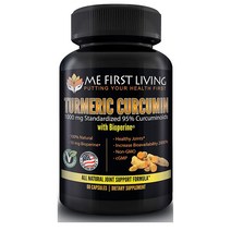 Me First Living 강황 커큐민 블랙 후추 60캡슐 해외, 5개