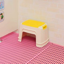 미끄럼방지매트 100X350/화장실 현관 바닥 발판 패드, 갭몰 스카이