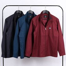 스타일도사 봄 가을 남성 바람막이 방풍 이중 애리 점퍼 중년 간절기 경량 남자자켓 야상 풀 집업자켓 신사 아우터