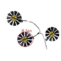 ASUS-STRIX GTX 1080/980Ti/1060/1070 그래픽 카드 냉각 시스템 용 GPU VGA 쿨러 팬 gtx1080 gtx980ti, 01 B fan