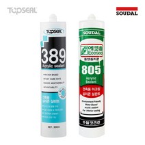 (수달 805탑씰 389) 수성 아크릴 실란트, 1개