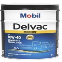 모빌 델박 모던 10W40 20L Mobil Delvac Modern 디젤엔진오일, 1Ea