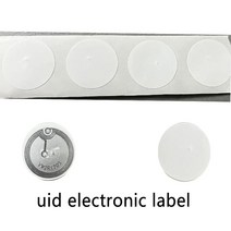 rfid스티커 rfid복사기 Uid 변경 가능한 0 섹터 재기록 라벨 RFID 스마트 칩 스티커 IC 13.56mhz 토큰 복사 1k S50 배지 클론 25mm NFC 태그 50, [02] 100pcs