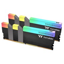 Thermaltake TOUGHRAM RGB 메모리 DDR4 3600MHz 16GB 8GB 2개 1680만 컬러 Alexa/Razer Chroma/5V, TOUGHRAM RGB_4600MHz