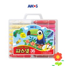 파스넷 크레파스 파스넷색연필+연필1p증정, 파스넷 크레파스36색