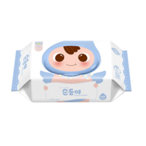 순둥이 네이처 오리지널 유아물티슈 캡형, 20팩, 1개