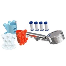 1초 착착 문서핑 샤워락 7종 흡착식 샤워기홀더 수압조절 샤워기