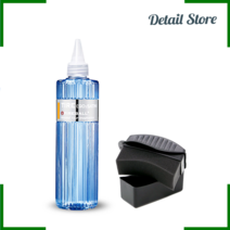 파이어볼 타이어 사틴 500ml 광택제 코팅 왁스 드레싱 코팅제 트림 드레싱제 + 스펀지, 구성1 : 타이어사틴 500ml+타이어스펀지