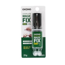 오공 다목적 에폭시 매직픽스 주사기형 25g 엑시아 접착제 금속접착제 에폭시본드 에폭시접착제 스틱형접착