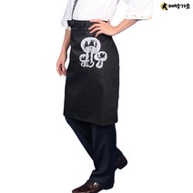 DAE105 버섯 프린트 횟집 서빙 일식 허리 앞치마, DAE105_버섯프린트