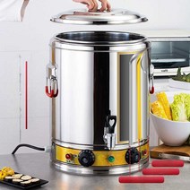 전기약탕기 스테인레스 절연 물통 죽통 식당 30L 100L, 50 수도꼭지 304 스테인레스 바닥