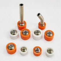 2 피스 POM 프레스인 볼 냉각수 노즐 CNC 선반 공구 홀더 특수 VDI 스크류 머신, Dia 13mm-M6 thread