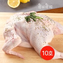 닭리닭매 신선냉장 통닭 10호 1마리 염지닭 백숙용, 8각, 핫염지