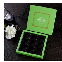 파베 초콜렛 선물상자 9칸 고급 포장백 5개세트, G.5개세트