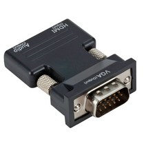 TV STICK HFES-새로운 1 쌍 노트북 내부 무선 안테나 와이파이 및 1X HDMI 암-VGA 암 컨버터 오디오 어댑, 한개옵션0