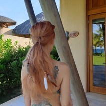 셀럽하우스 인디언 깃털 헤어밴드