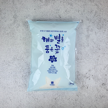 두레생협 국산 천일염 3kg 왕소금 굵은소금