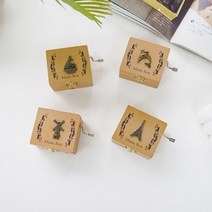 앤틱 수동 오르골 (4type).베가, 돌고래