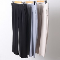 아이우먼 빅사이즈사랑해요 D367L204 컬러밴딩부츠컷팬츠 MD