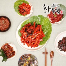 찬통령 수제 밥반찬 골라담기 30종 세트 무침반찬 절임반찬 게장 새우장, 16.꼴뚜기젓갈, 1개, 300g