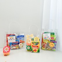 PVC 투명 젤리 쇼핑백 선물 구디백 포장 답례품 비닐 가방