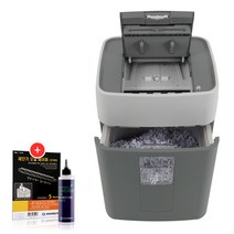 카피어랜드 보안관 오토 문서 세단기 자동급지 대형 40L 300매 크로스컷 Autofeed 314C+오일페이퍼5매+전용오일