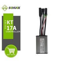 전기자전거 배터리 48v 36v 충전기 전기 자전거 컨트롤러 kt 17a 250w 350w 6 mosfet 브러시리스 모터 컨트롤러(변환 키트용 조명 기능 포함) 30, 17a wp 빛