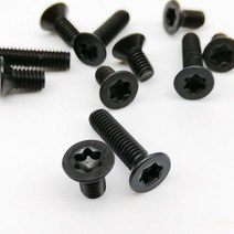 m8볼트 M2 M2.5 M3 M4 검정색 등급 8.8 탄소강 GB2673 6 로브 Torx 헤드 플랫 카운터 싱크 나사 볼트 미터 10/50 개, [14] 50pcs M3x12mm