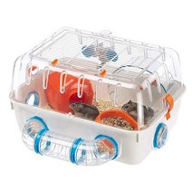 Ferplast 햄스터 케이지 40.5cm x 29.5cm 21.9cm x 22.5cm(15.94인치 x 11.61인치 8.61인치 x 8.86인치), 15.94 x 11.61 8.61 x 8.86