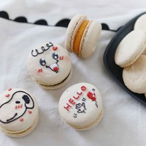 솜씨키트 오븐 마카롱 만들기 수제 홈베이킹 DIY 재료 입문자 키트, 황지츠, 아이스팩추가