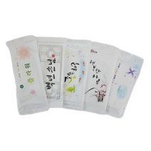 당일배송 소량100매 포장물티슈 식당물티슈 업소 일회용 미니 물티슈 물수건 휴대용, 좋은하루 100개, 100개