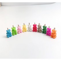 [당일배송] 14K 하리보 비비드 젤리 곰 팬던트 목걸이 선물 유아