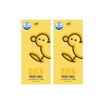 꼬뜨 포켓밀 강아지 습식사료, 600g, 오리