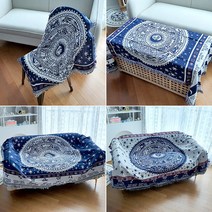 캠핑 담요 인디언 감성 차박 테이블 커버 블랭킷 별자리 에스닉 이불