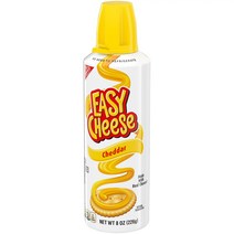 나비스코 이지치즈 Easy Cheese 체다 치즈 스프레이 226g
