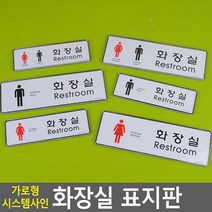 여성 남성 문구그림 화장실 안내판 사인 알림판 표시판 스튜디오 표찰 매장 1인창업, 대-남여