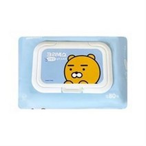 크리넥스 수앤수 물티슈 (라이언) 캡, 30개, 80매입